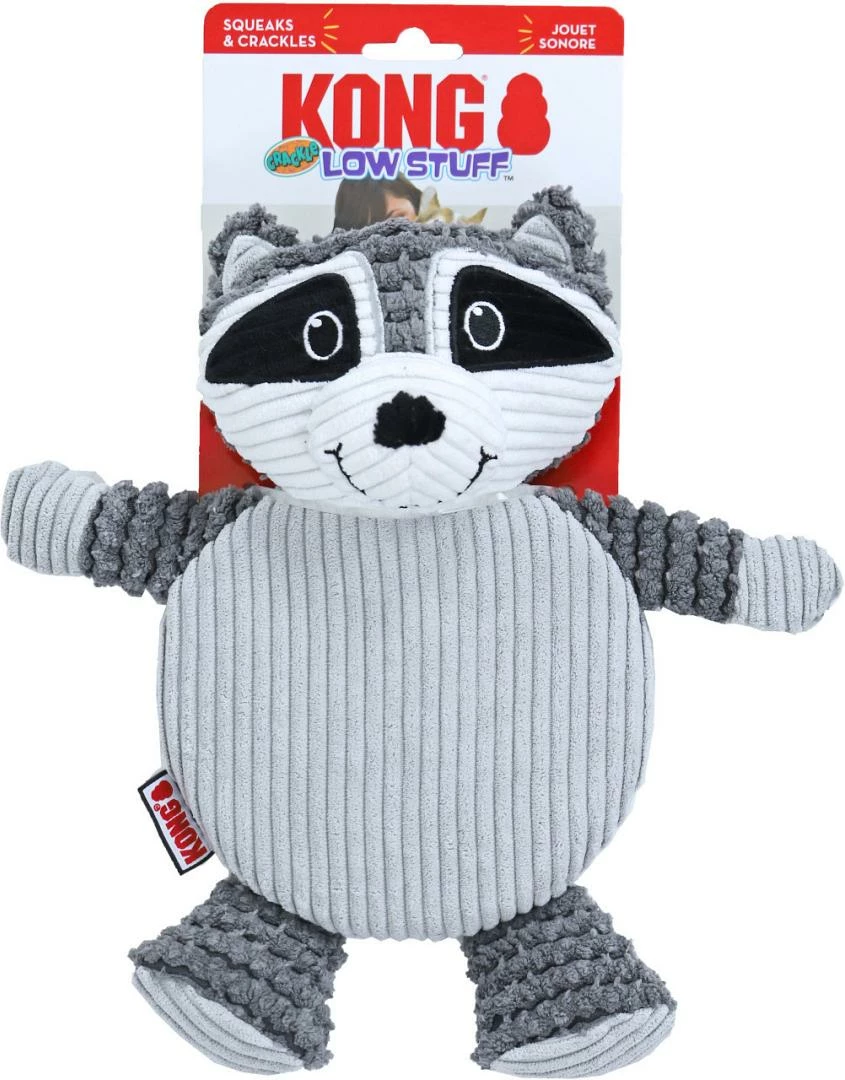 Kong Low Stuff Crackle Tummiez Racoon L 2 Kong Low Stuff Crackle Tummiez Racoon L - Afbeelding 2