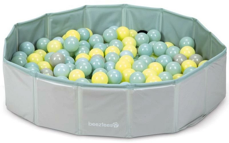 Beeztees Puppy Ballenbad Funchie Grijs/groen 2 Beeztees Puppy Ballenbad Funchie Grijs/groen - Afbeelding 2