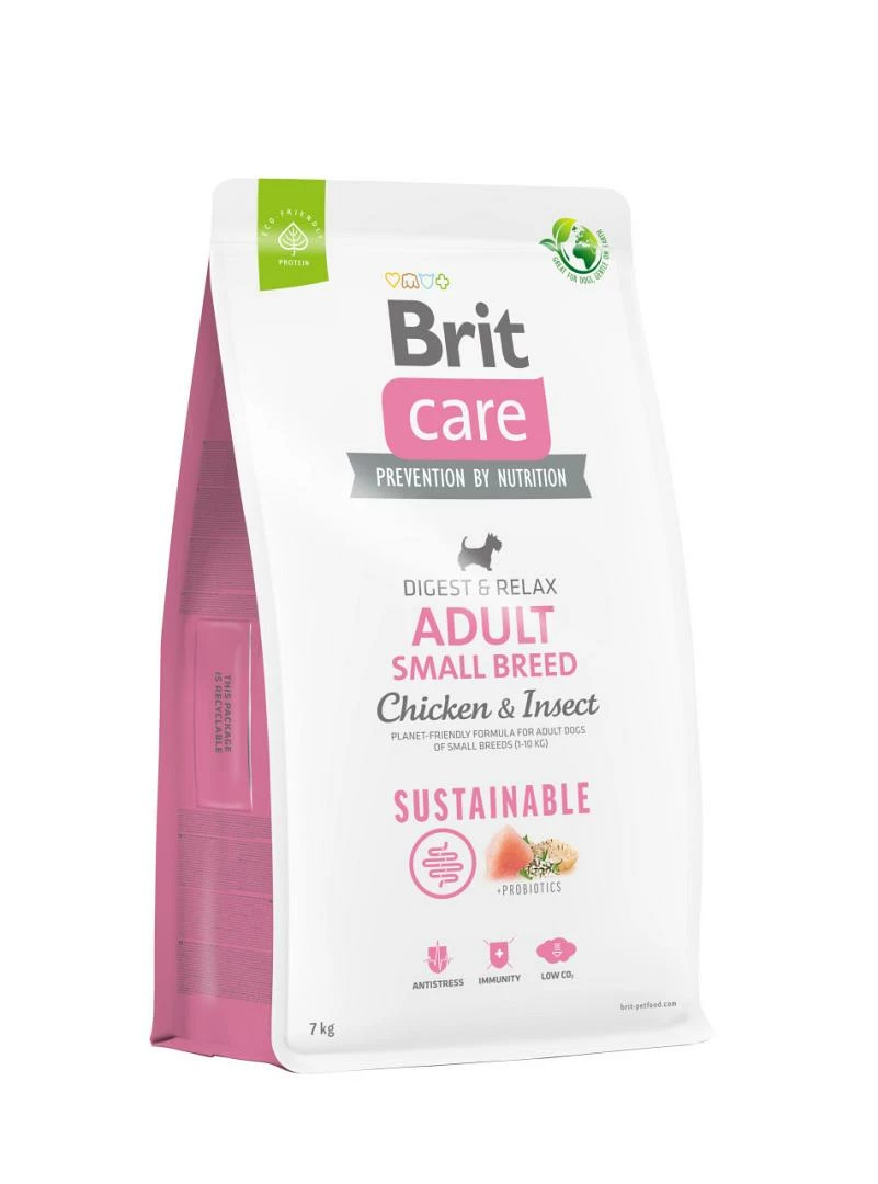 Brit Care Sustainable Adult Small Breed 7 Kg 1 Brit Care Sustainable Adult Small Breed 7 Kg