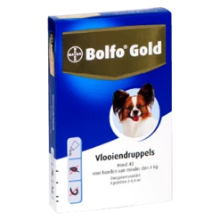 Bolfo Gold 40 Hond 2 Pipetten