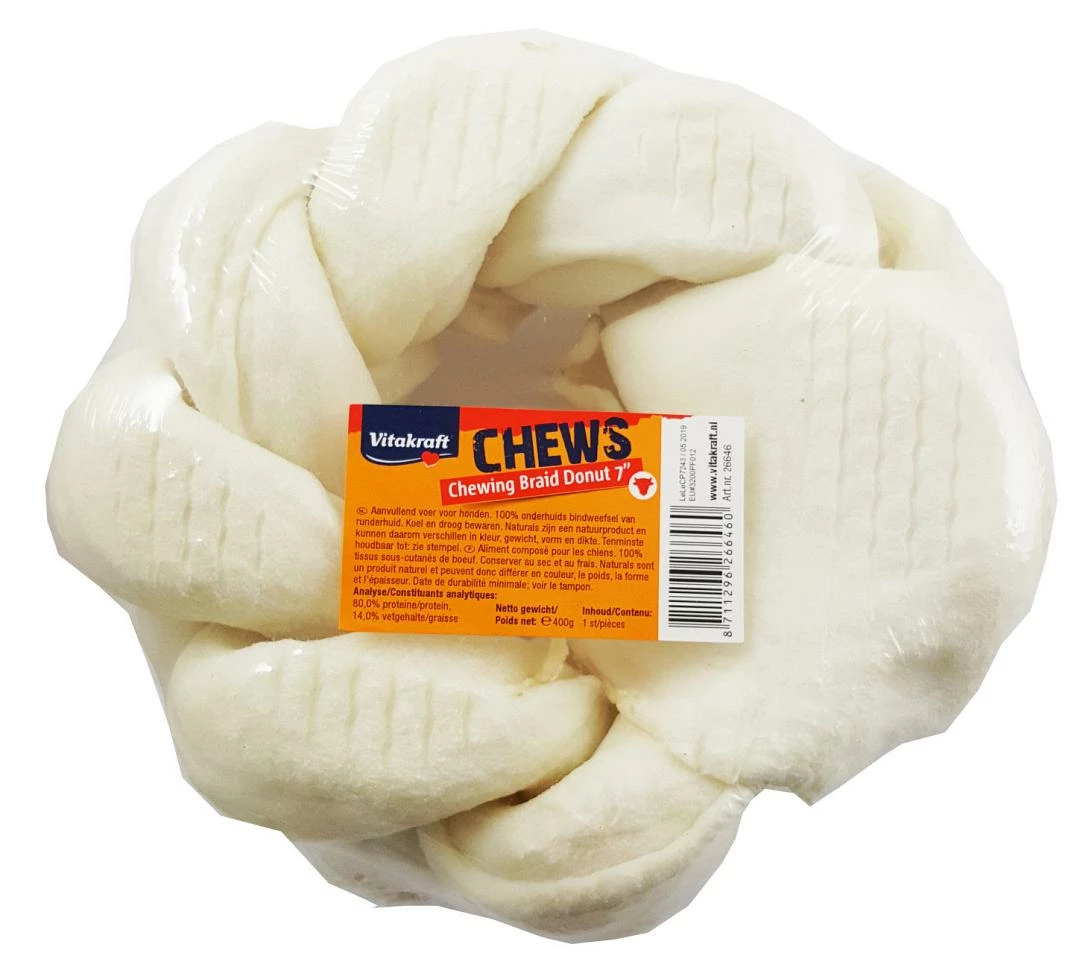 Vitakraft Chewing Braid Donut 18 Cm 1 Vitakraft Chewing Braid Donut 18 Cm