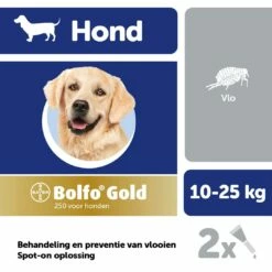 Bolfo Gold 250 Hond 2 Pipetten -Goedkope DierenwereldXL winkel 4.007.221.007.500