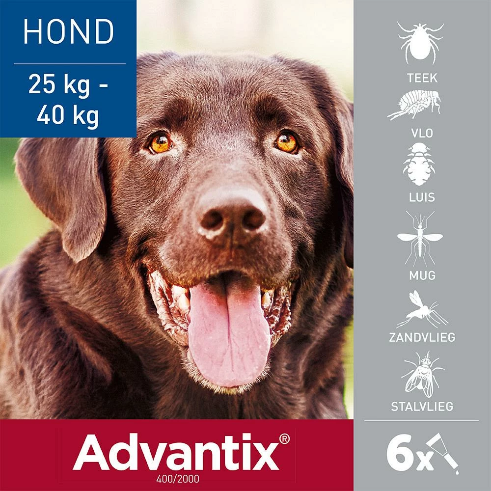 Advantix 400 6 Pipetten 2 Advantix 400 6 Pipetten - Afbeelding 2