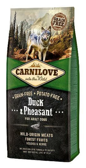 Carnilove Hondenvoer Duck & Pheasant Adult 12 Kg 1 Carnilove Hondenvoer Duck & Pheasant Adult 12 Kg