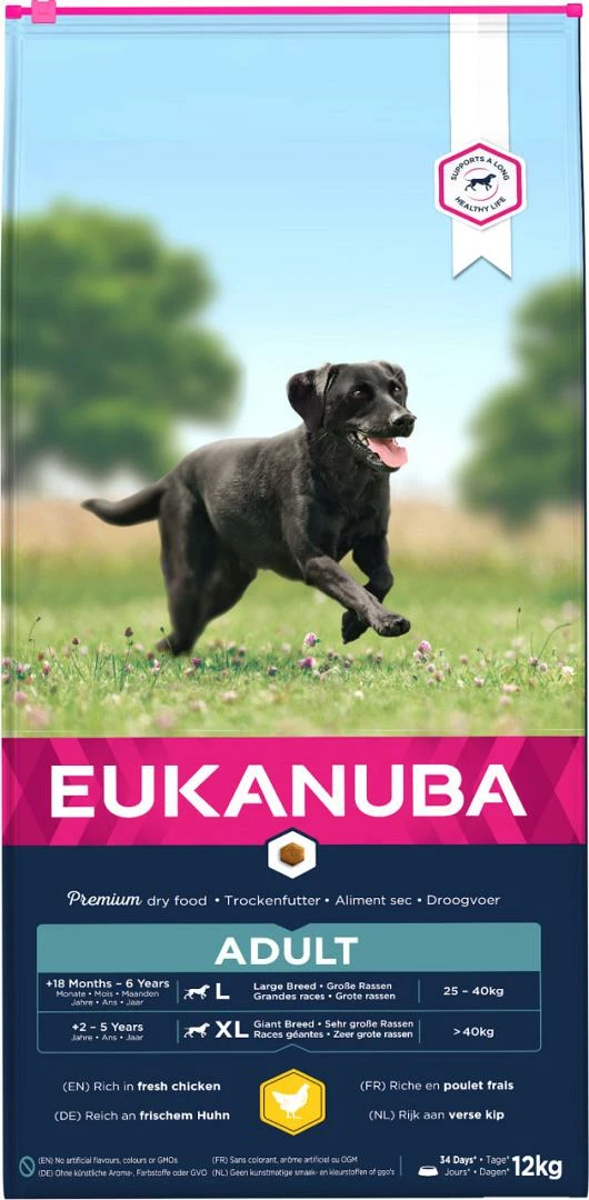 Eukanuba Hondenvoer Active Adult Large Breed 12 Kg 1 Eukanuba Hondenvoer Active Adult Large Breed 12 Kg