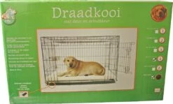 Boon Premium Hondenbench Met Deur En Schuifdeur Zwart -Goedkope DierenwereldXL winkel 8712901071639 a