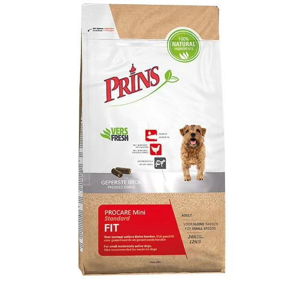Prins Hondenvoer ProCare Mini Standard Fit 3 Kg 1 Prins Hondenvoer ProCare Mini Standard Fit 3 Kg