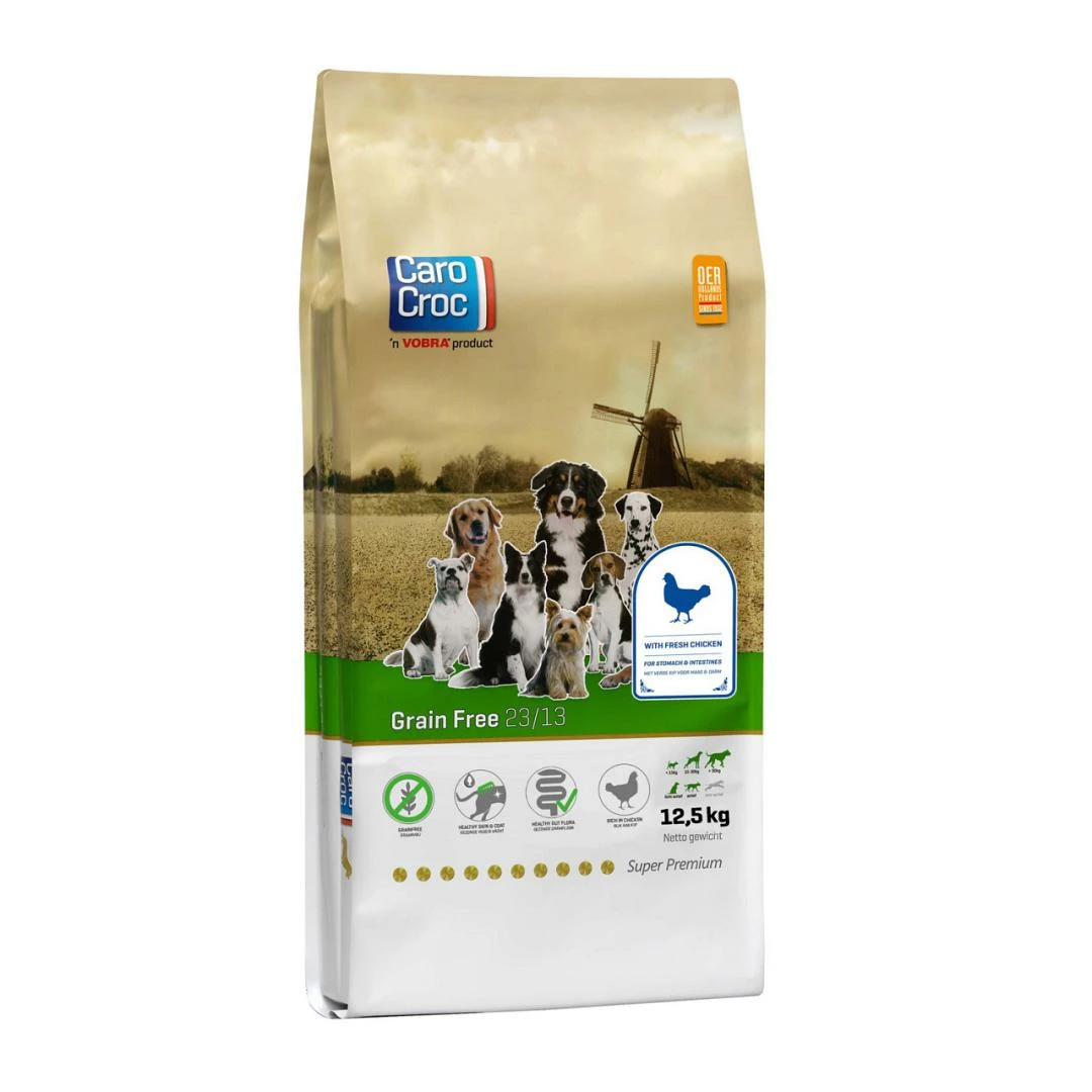 CaroCroc Hondenvoer Grain Free 12,5 Kg 1 CaroCroc Hondenvoer Grain Free 12,5 Kg