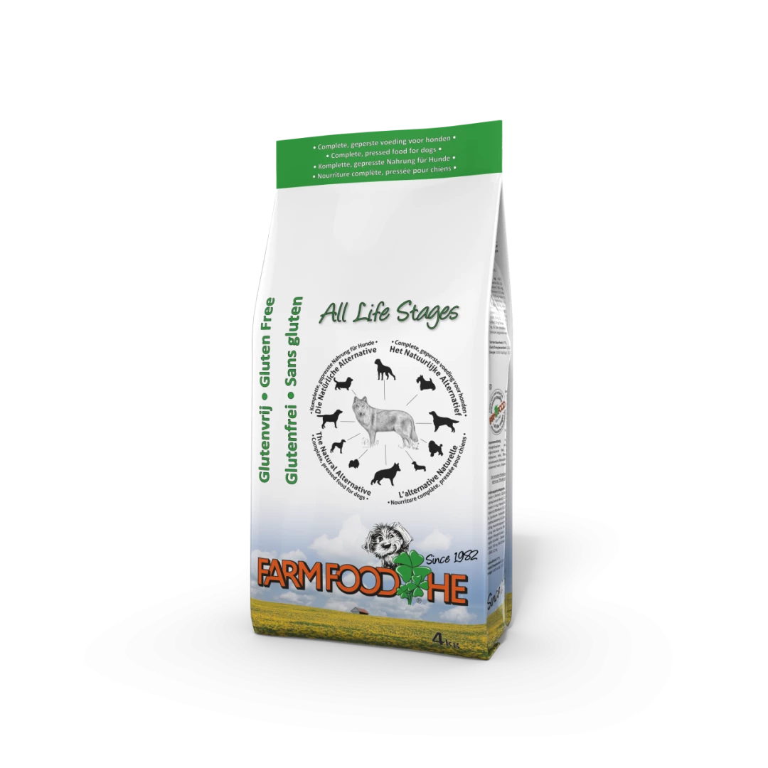 Farm Food Hondenvoer HE Glutenvrij 4 Kg 1 Farm Food Hondenvoer HE Glutenvrij 4 Kg