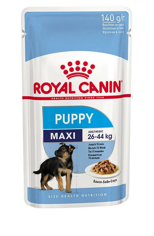 Royal Canin Hondenvoer Maxi Puppy 10 X 140 Gr 2 Royal Canin Hondenvoer Maxi Puppy 10 X 140 Gr - Afbeelding 2