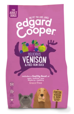 Edgard & Cooper Hondenvoer Adult Hert En Eend 2,5 Kg