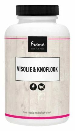 Frama Best For Pets Visolie & Knoflook 200 Capsules