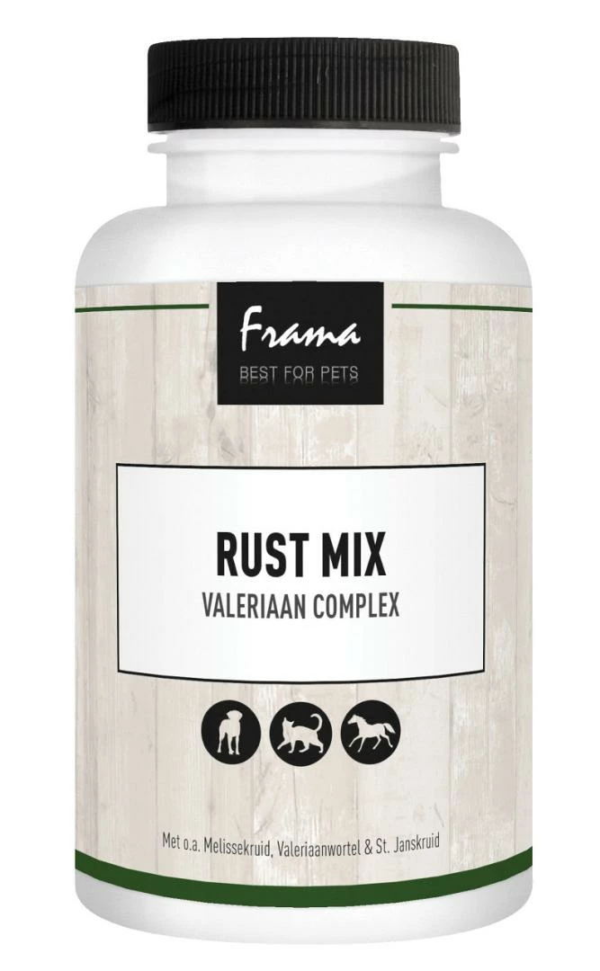 Frama Best For Pets Rustmix (Valeriaan Complex) 75 Gr 1 Frama Best For Pets Rustmix (Valeriaan Complex) 75 Gr