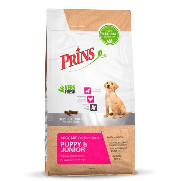 Prins Hondenvoer ProCare Puppy & Junior Perfect Start 3 Kg 1 Prins Hondenvoer ProCare Puppy & Junior Perfect Start 3 Kg