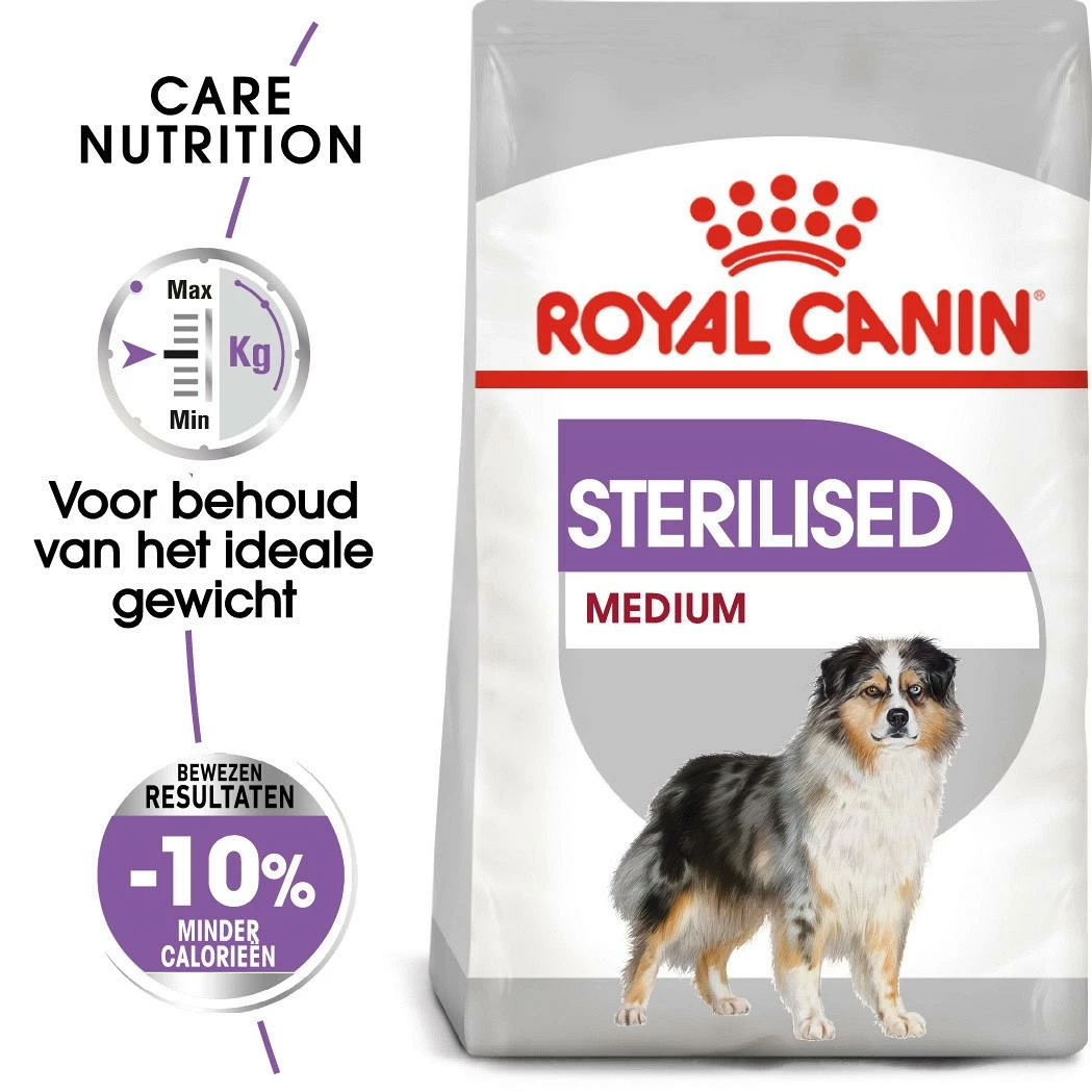 Royal Canin Hondenvoer Sterilised Medium 3 Kg 3 Royal Canin Hondenvoer Sterilised Medium 3 Kg - Afbeelding 3