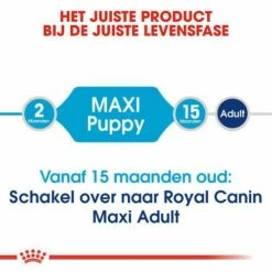 Royal Canin Hondenvoer Maxi Puppy 15 Kg 7 Royal Canin Hondenvoer Maxi Puppy 15 Kg -Goedkope DierenwereldXL winkel royal canin maxi puppy pup hond grote hondenrassen hero image 8