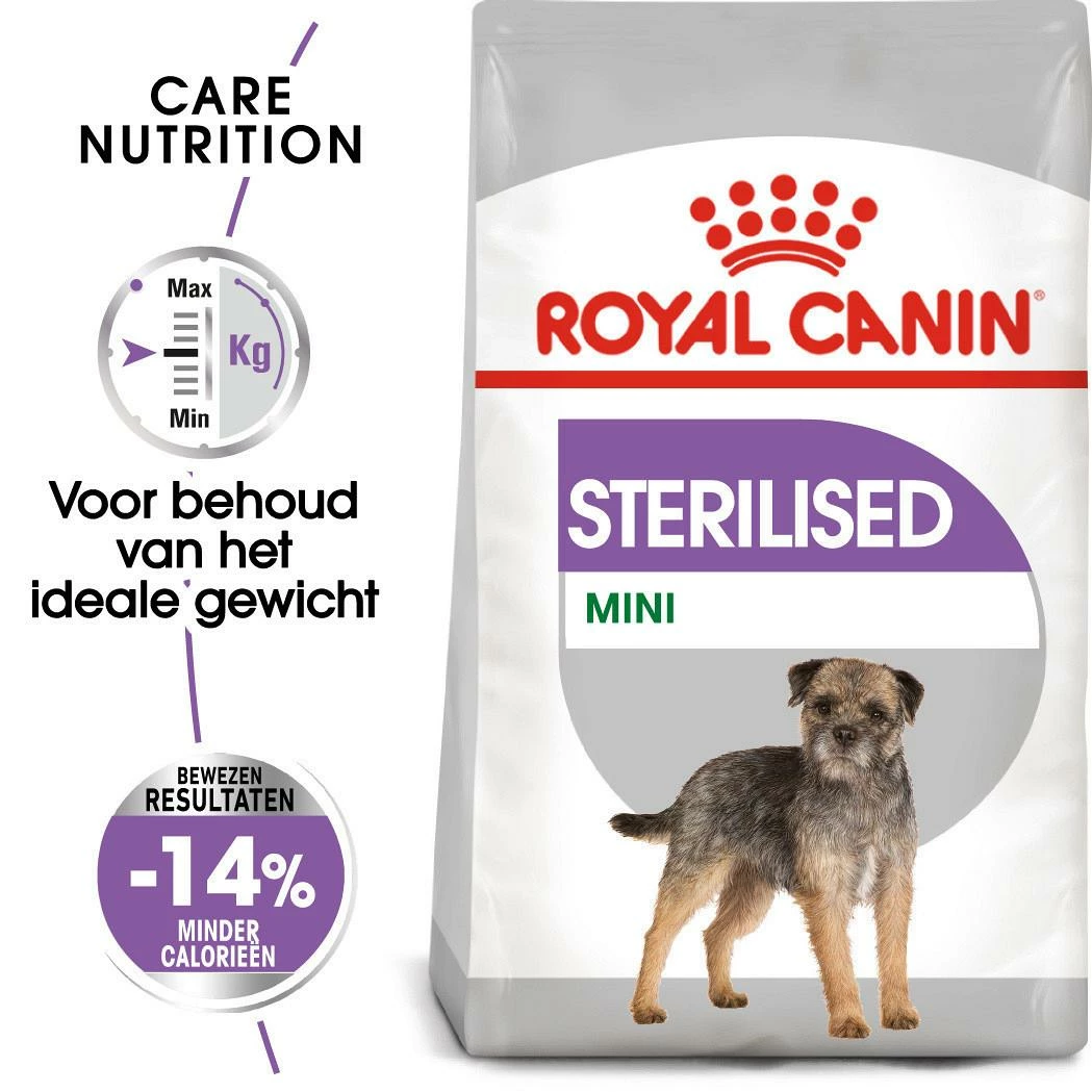 Royal Canin Hondenvoer Sterilised Mini 3 Kg 3 Royal Canin Hondenvoer Sterilised Mini 3 Kg - Afbeelding 3